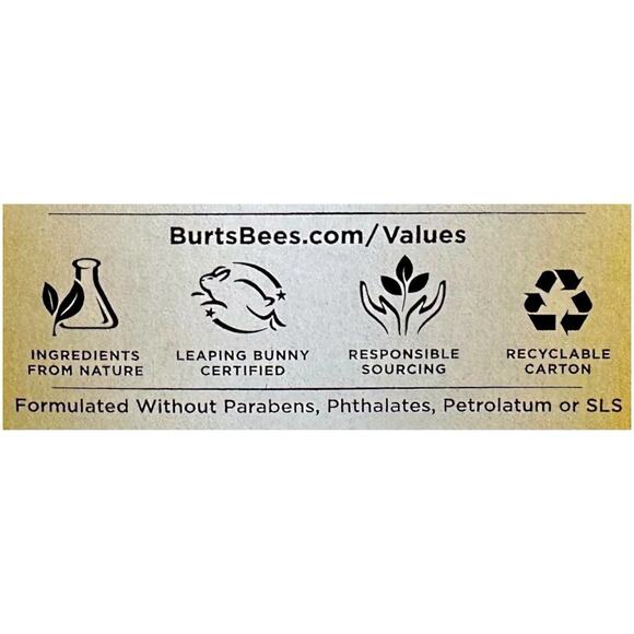 Burts Bees Lip Balms Original Flavor Box Of 4 Beeswax Vitamin E & Peppermint Oil - Picture 15 of 15